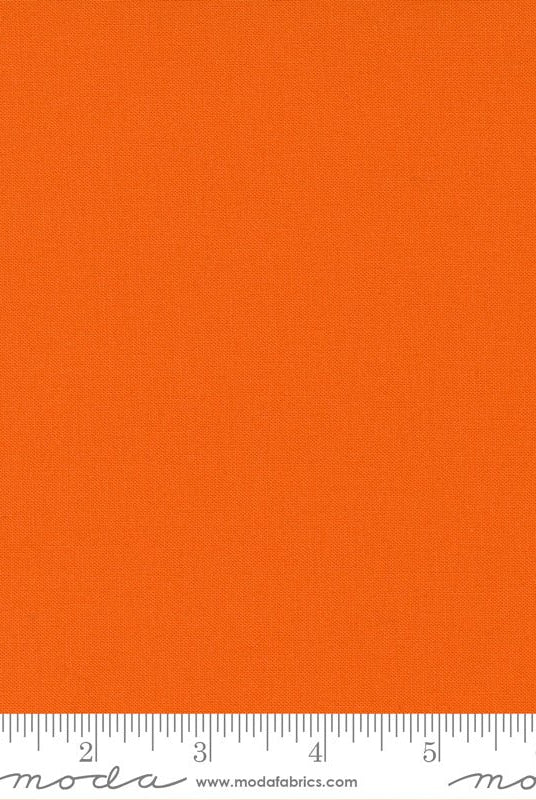 Bella Solids Orange 9900 80 Moda 1 - Boho Fabrics - Quilting Cotton, Woven