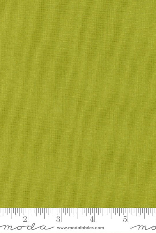 Bella Solids Pesto 9900 233 100% Cotton by Moda - Boho Fabrics - Quilting Cotton, Woven