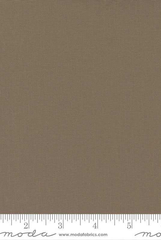 Bella Solids Weathered Teak 9900 129 100% Cotton by Moda - Boho Fabrics - Quilting Cotton, Woven