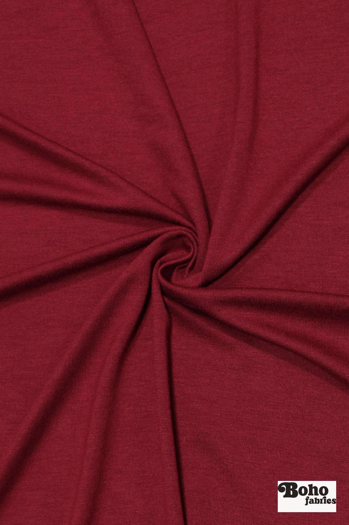 Berry Rayon Spandex Jersey Knit Fabric - Boho Fabrics - Rayon Jersey Solid, Knit Fabric
