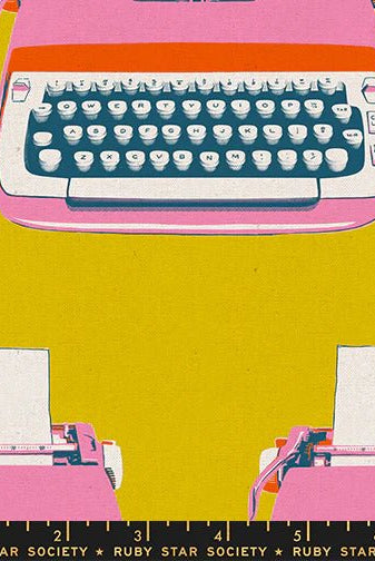 Best Day Ever Canvas in Golden by Melody Miller for Ruby Star Society - Canvas Fabric - RS0108 17L - Boho Fabrics - Canvas Fabric