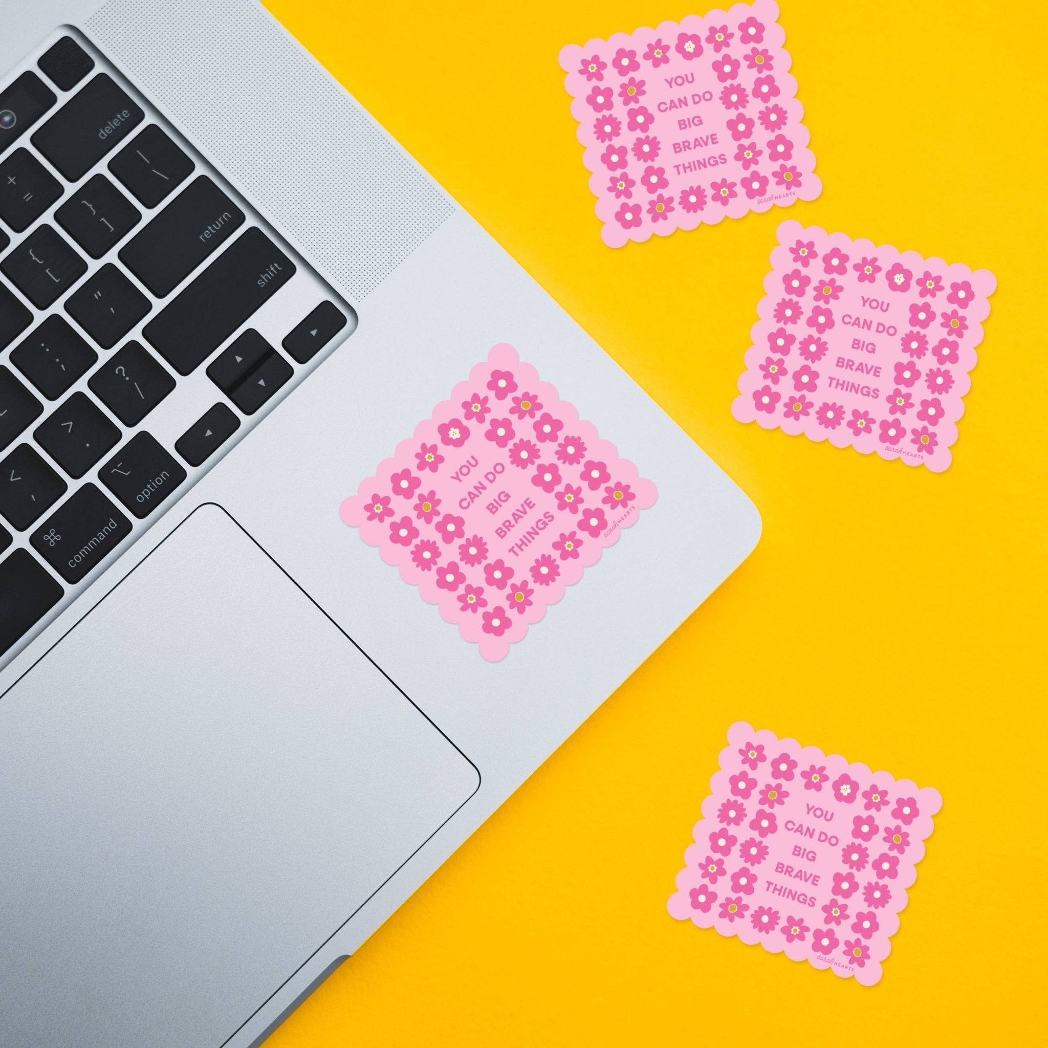 Big Brave Things Sticker - Boho Fabrics -