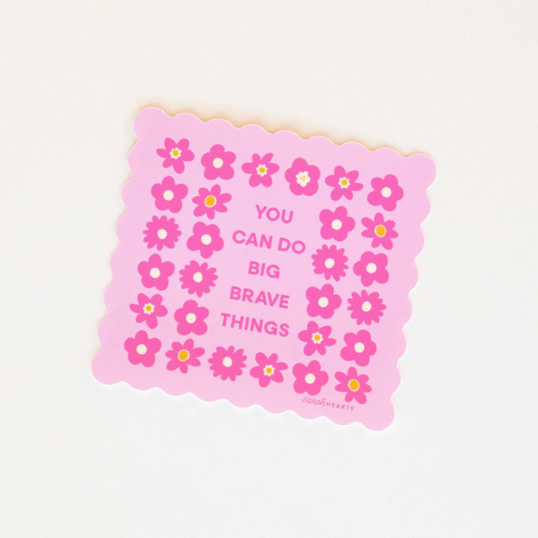 Big Brave Things Sticker - Boho Fabrics -