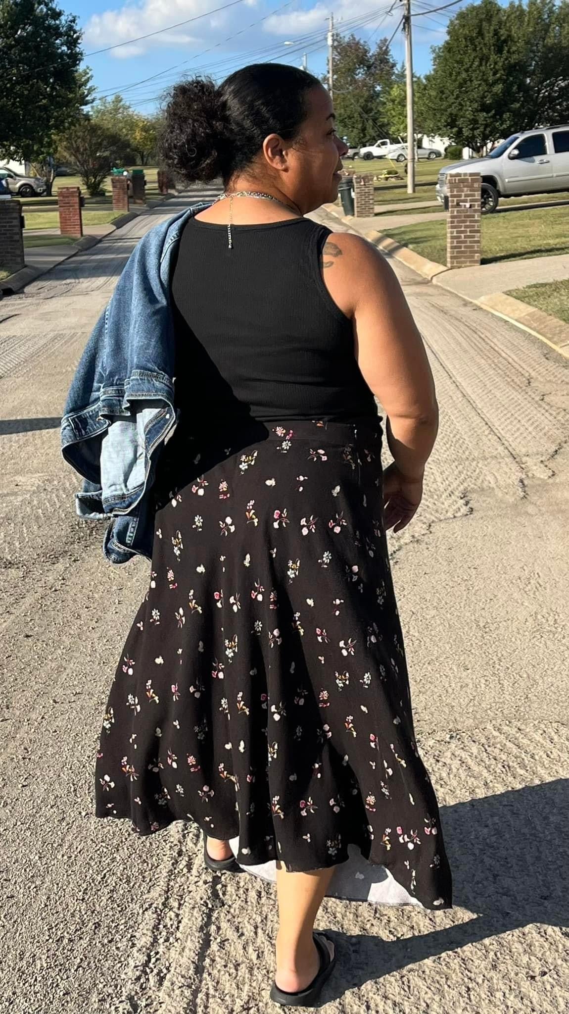 Bitty Bouquet, Rayon Challis - Boho Fabrics