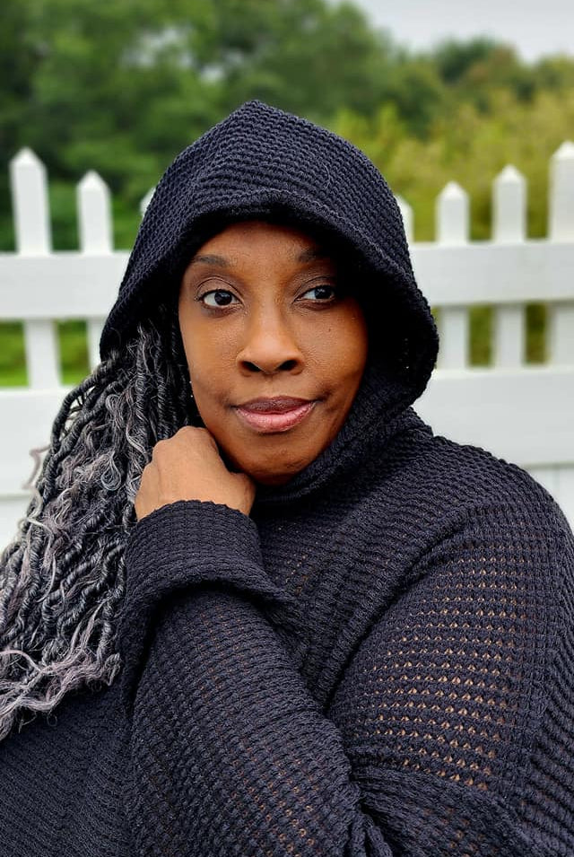 Black, Chunky Waffle Knit Fabric - Boho Fabrics