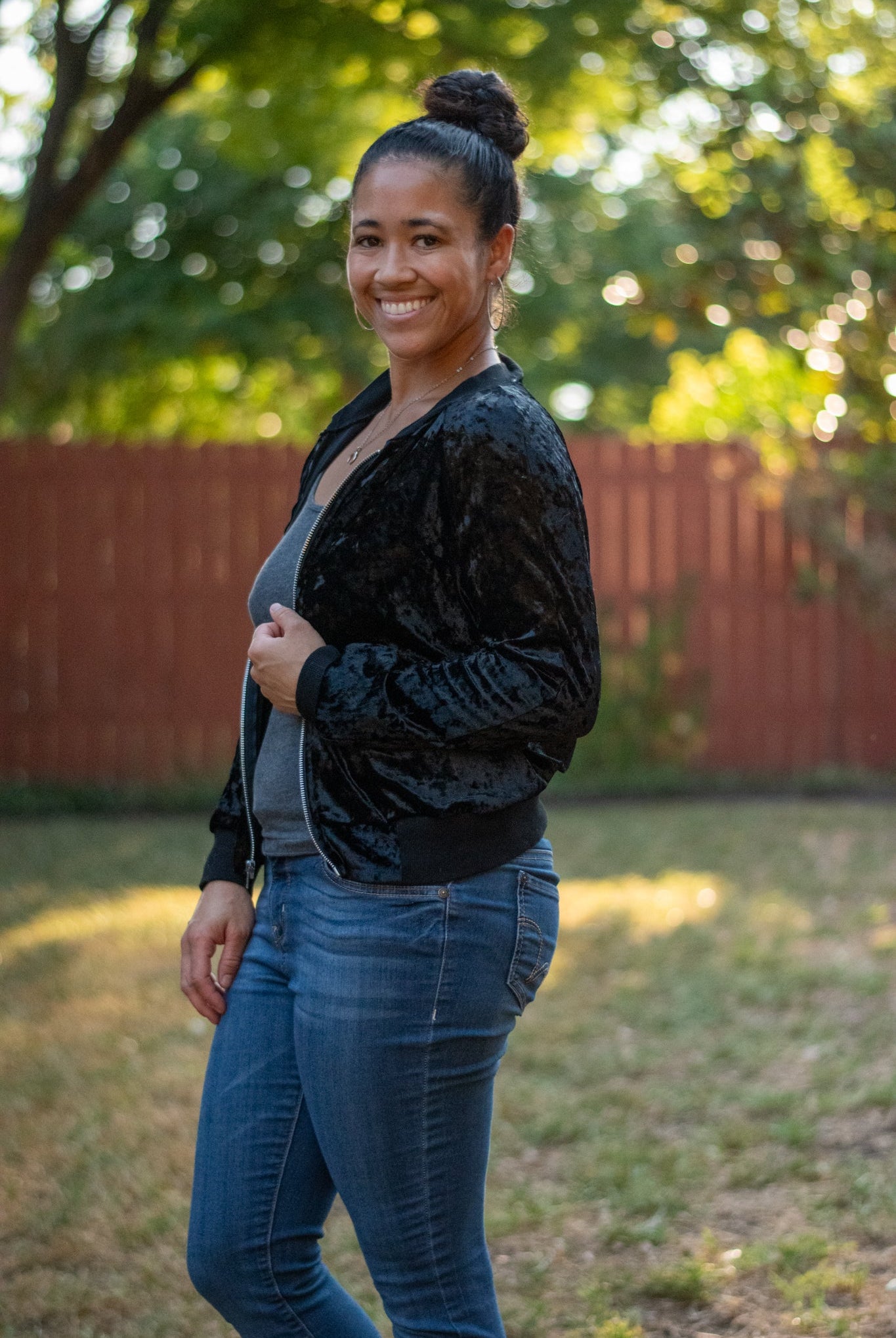 Black, Crushed Stretch Velvet - Boho Fabrics - Stretch Velvet Knit Fabric