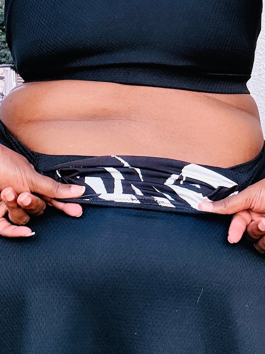 Black, Flat Back Dimple, Athletic Mesh Fabric - Boho Fabrics - Athletic Knit Fabric