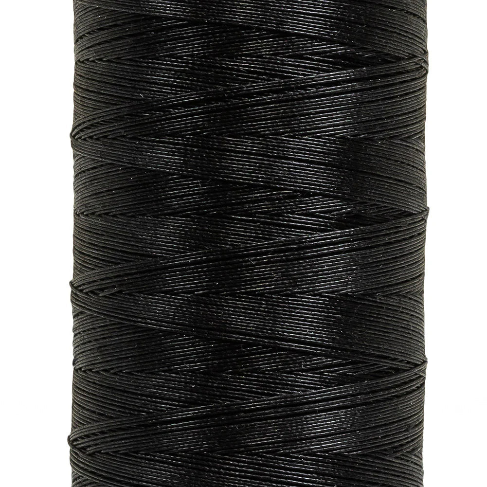 Black Hand Quilting Thread by Gutermann, Color 5201 Black - Boho Fabrics - Thread