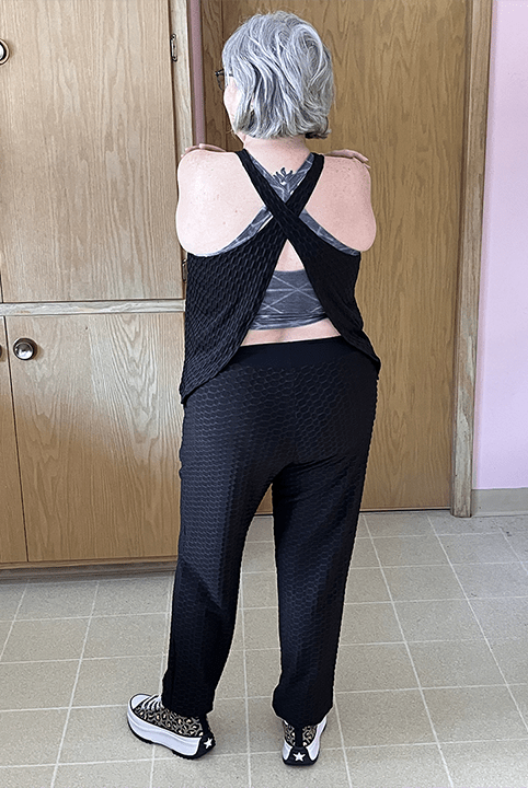 Black Honeycomb, Athletic Knit Fabric - Boho Fabrics - Athletic Knit Fabric