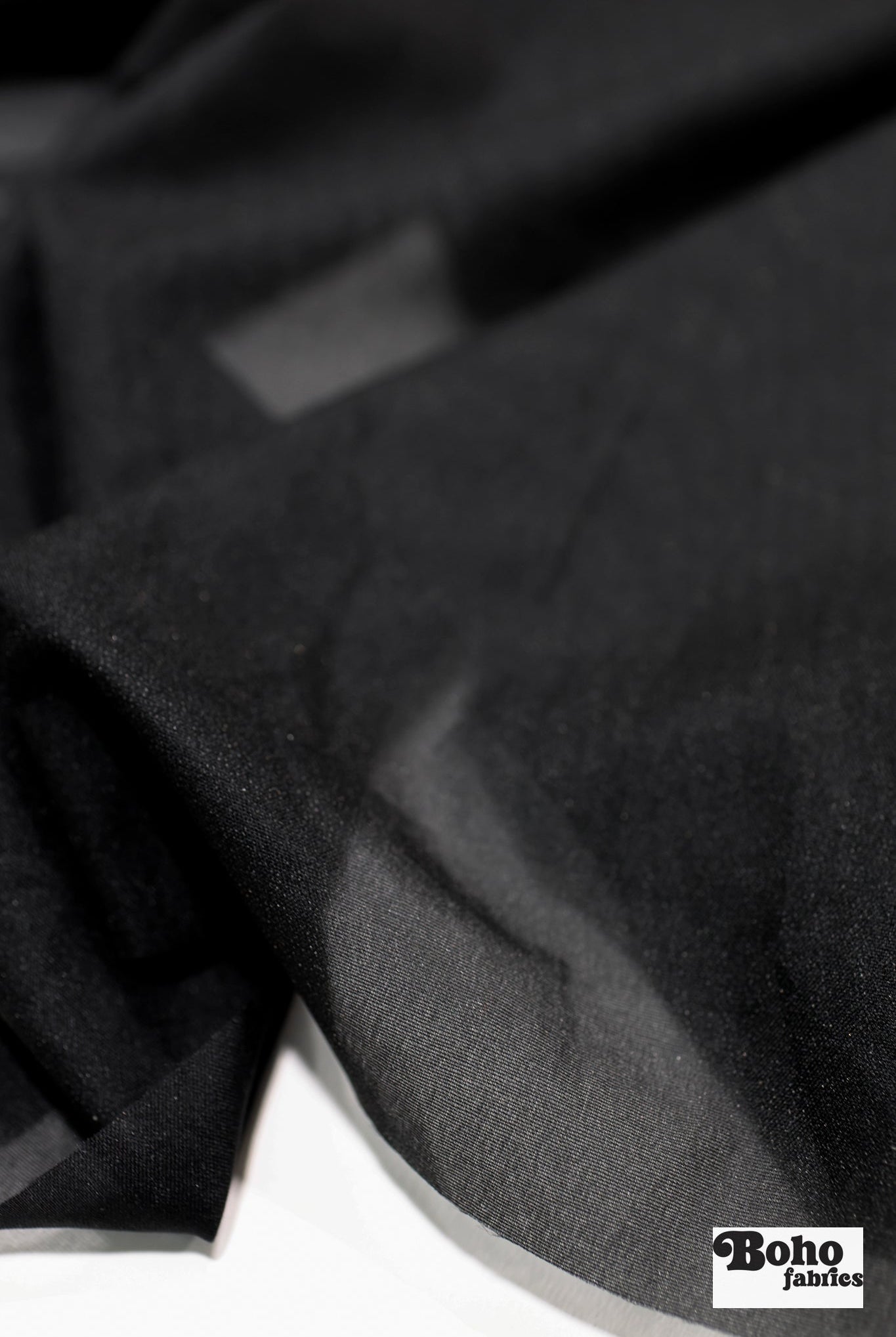 Black Lightweight Woven Fusible Interfacing, 60 inch wide, Sold by the Yard. - Boho Fabrics - Interfacing