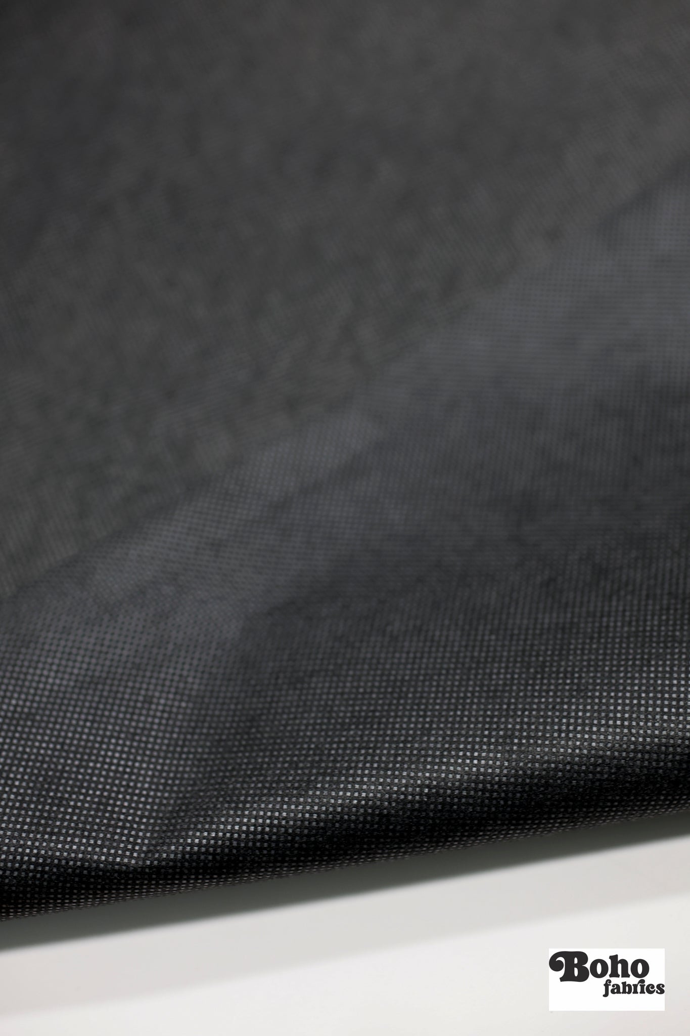 Black Non-Woven Fusible Interfacing, 60 inch wide, Sold by the Yard. - Boho Fabrics - Interfacing