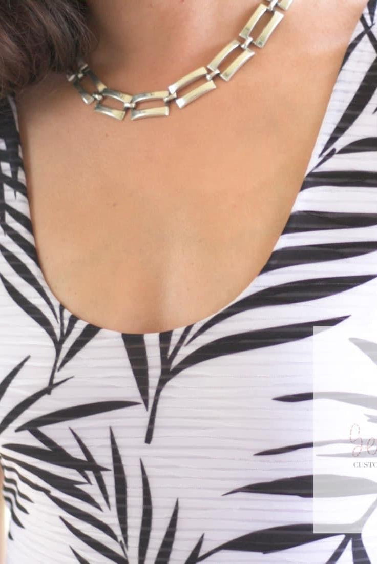 Black Palms, Burnout Jersey Knit. JER-P-108-BLK - Boho Fabrics