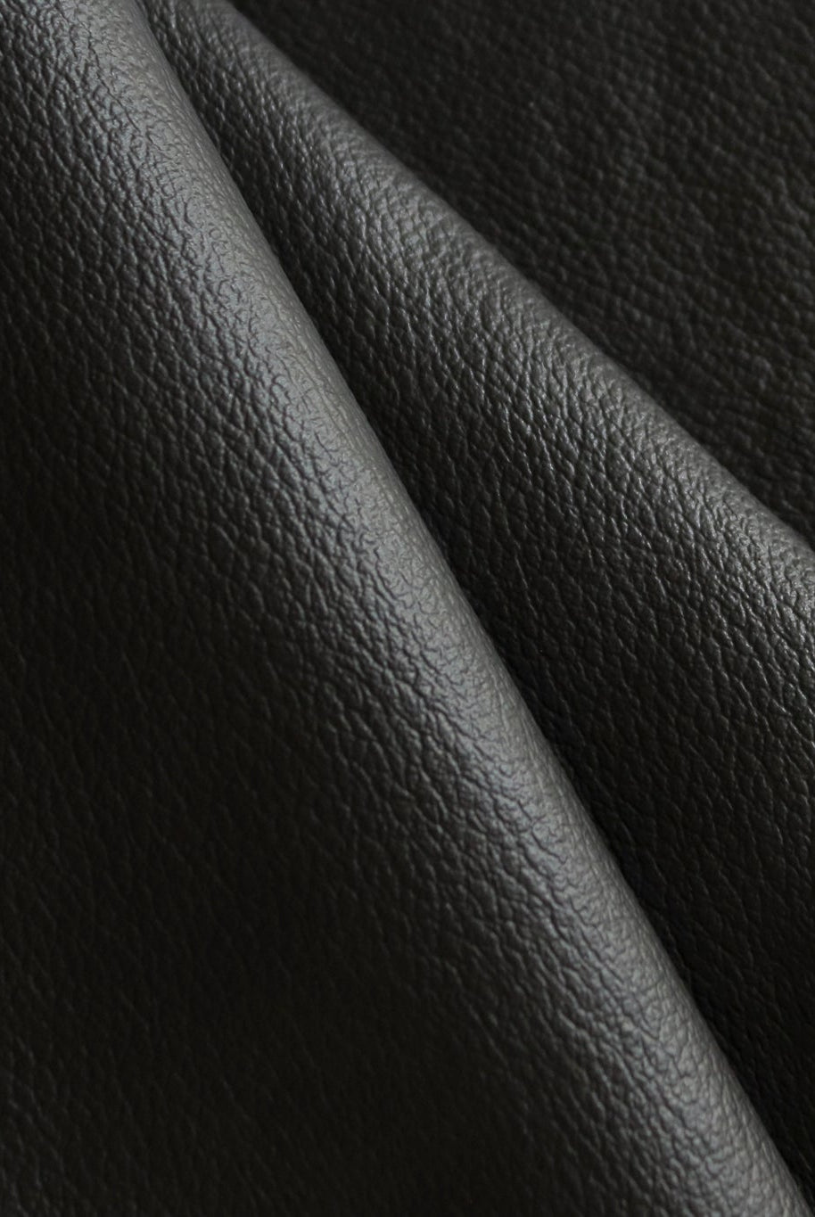 Black Pebble Faux Leather Upholstery Fabric - Boho Fabrics - Home Dec. & Upholstery Fabric