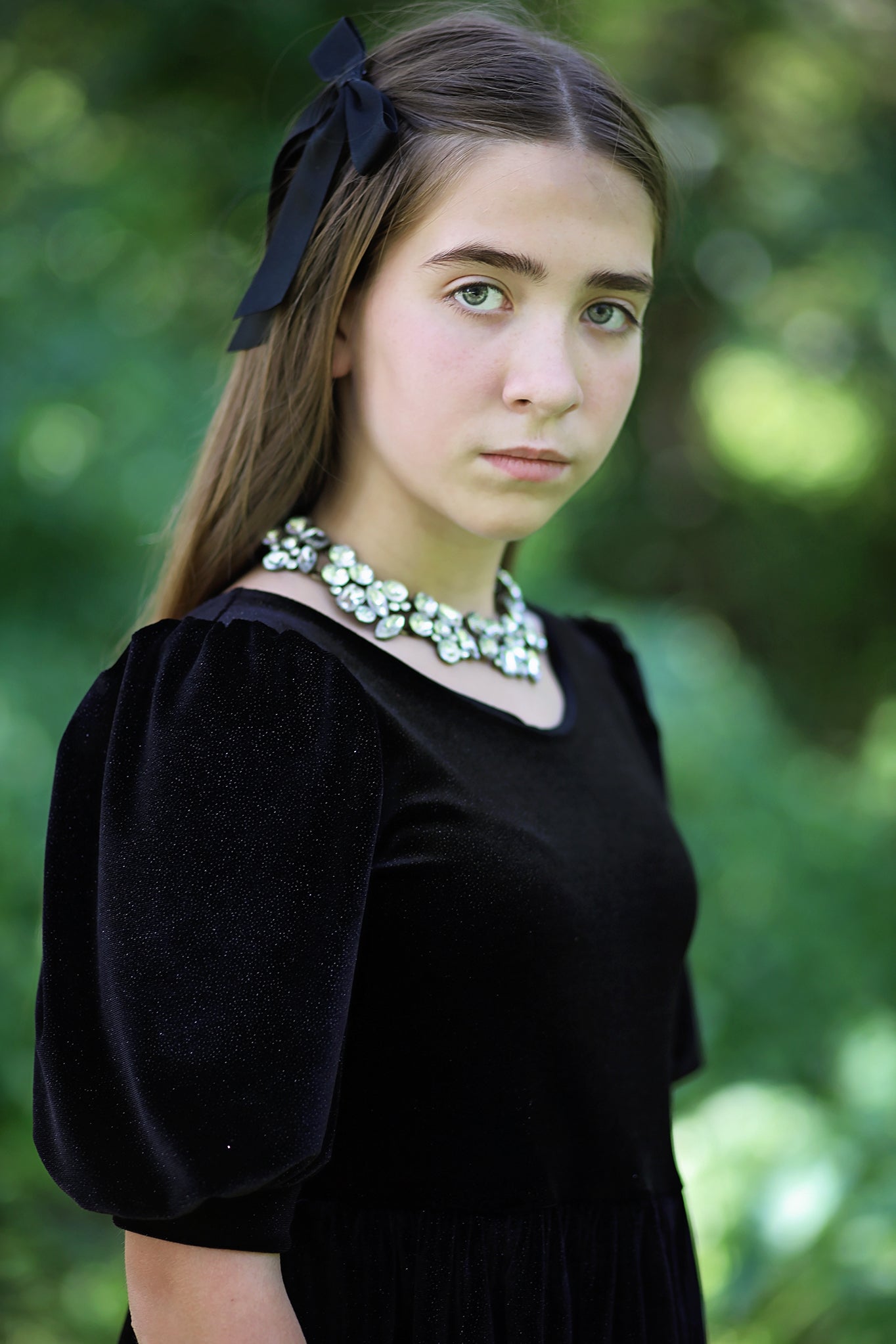 Black Sparkle Stretch Velvet, Stretch Velvet - Boho Fabrics - Stretch Velvet Knit Fabric