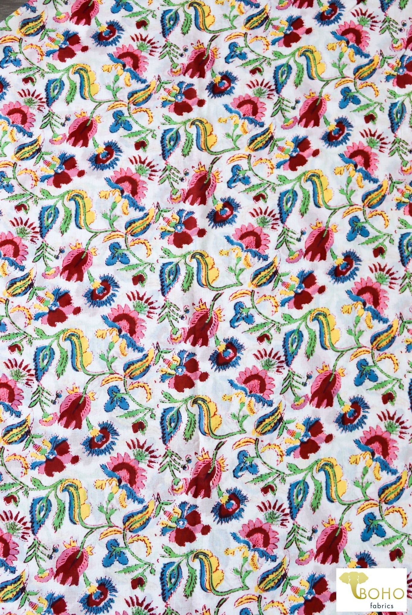 Bloomalicious, Cotton Woven Fabric. WVP-238 - Boho Fabrics