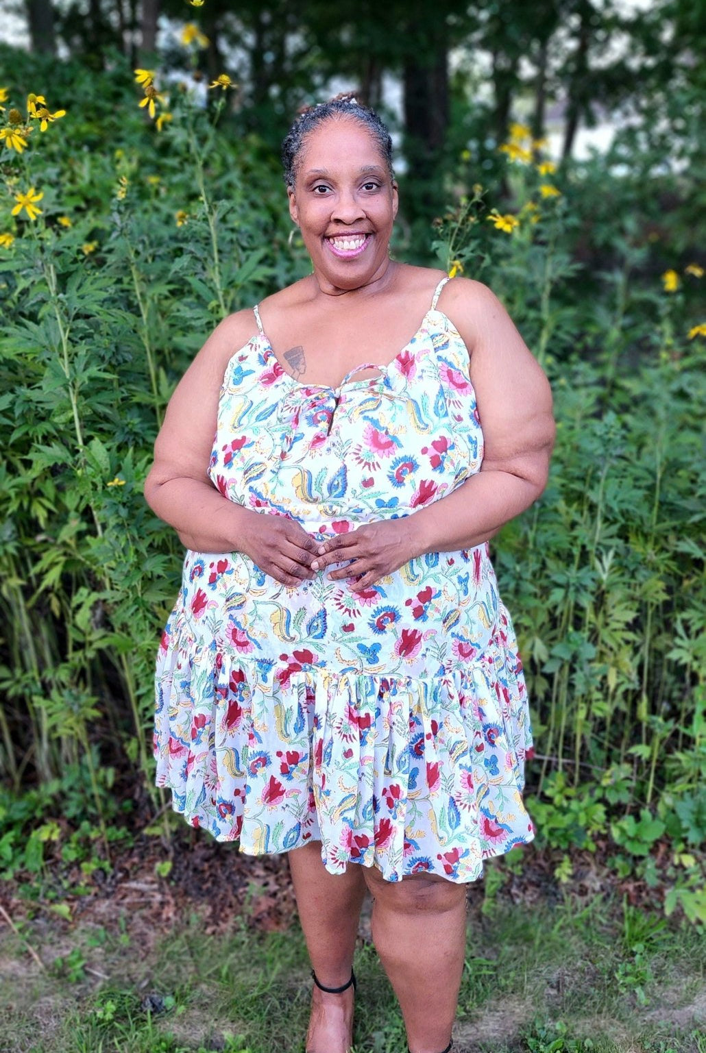 Bloomalicious, Cotton Woven Fabric. WVP - 238 - Boho Fabrics - Lawn/Poplin, Woven