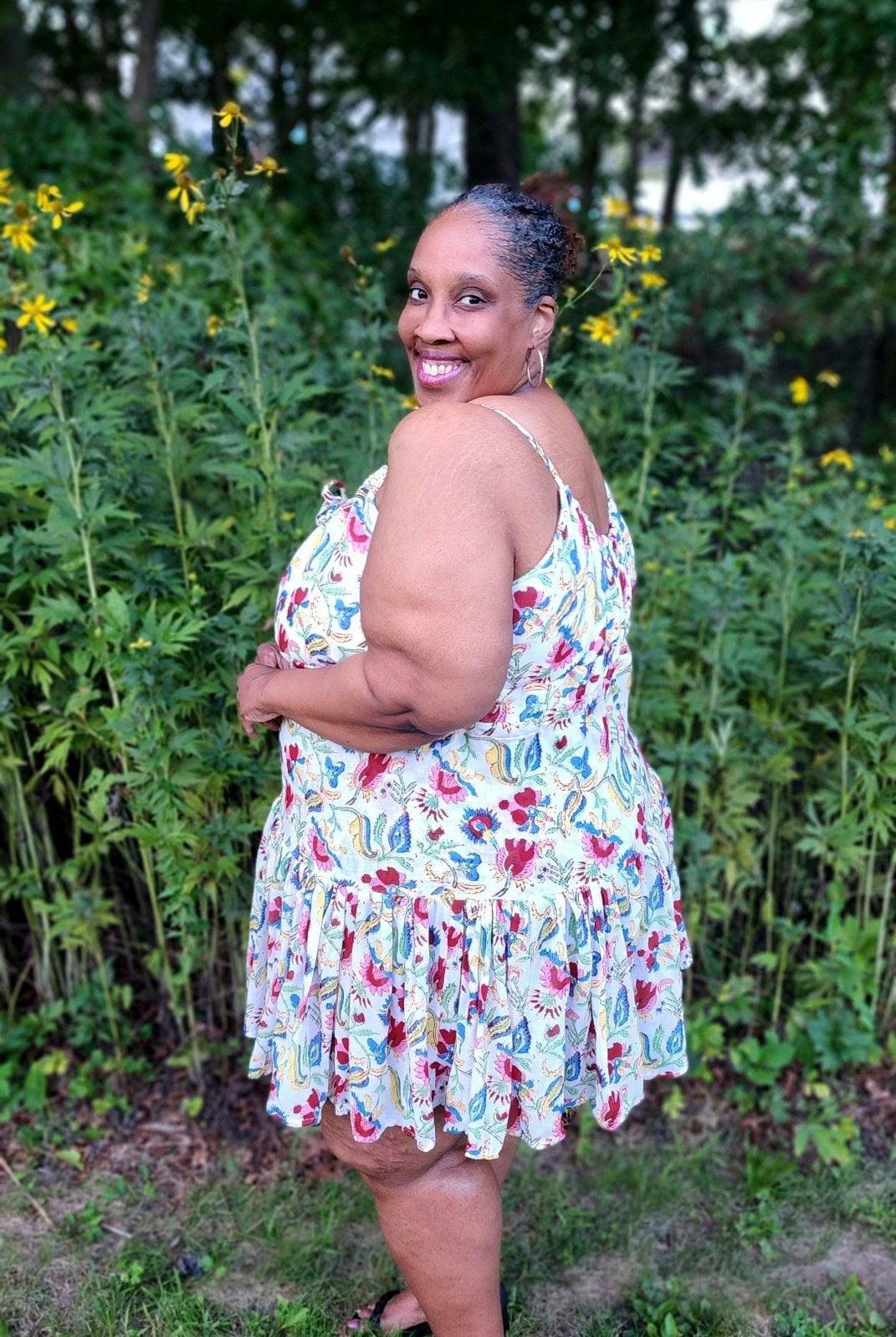 Bloomalicious, Cotton Woven Fabric. WVP - 238 - Boho Fabrics - Lawn/Poplin, Woven