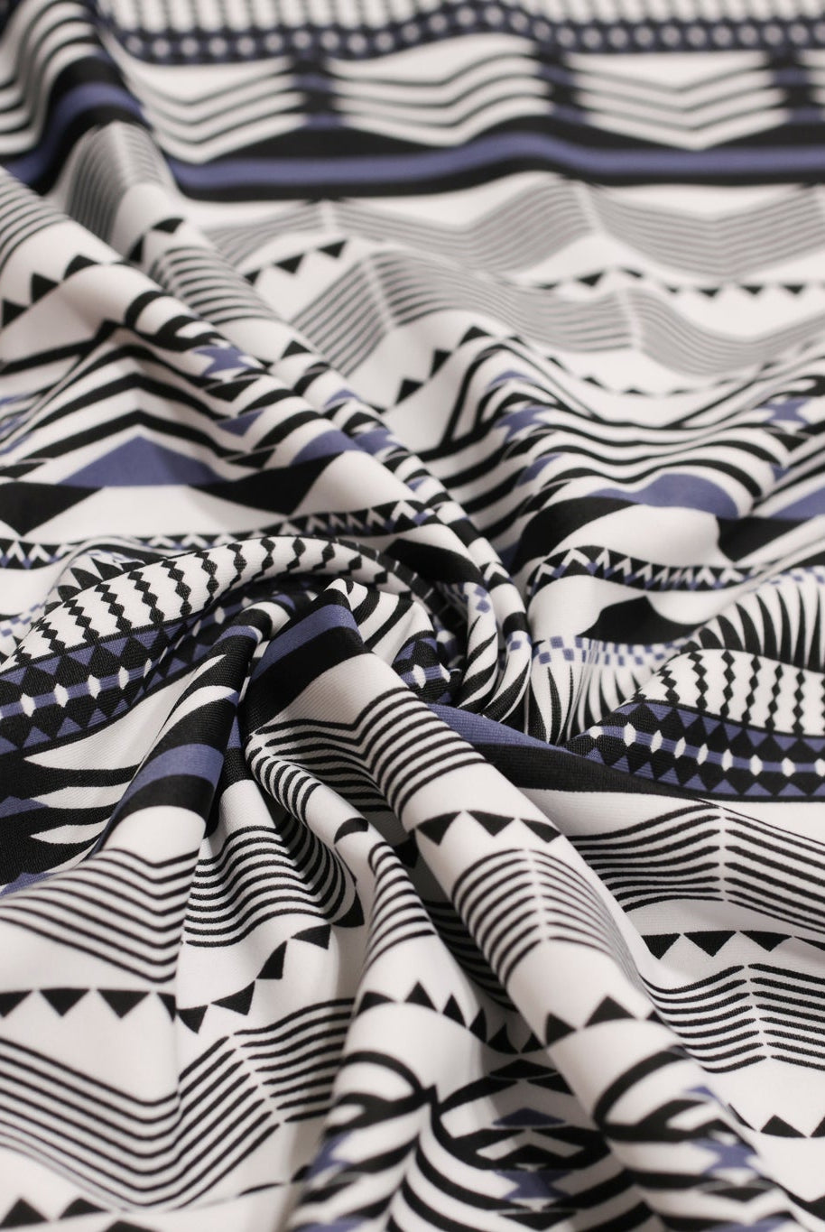 Blue Mesa, Printed Athletic Knit Fabric - Boho Fabrics - Athletic Knit Fabric