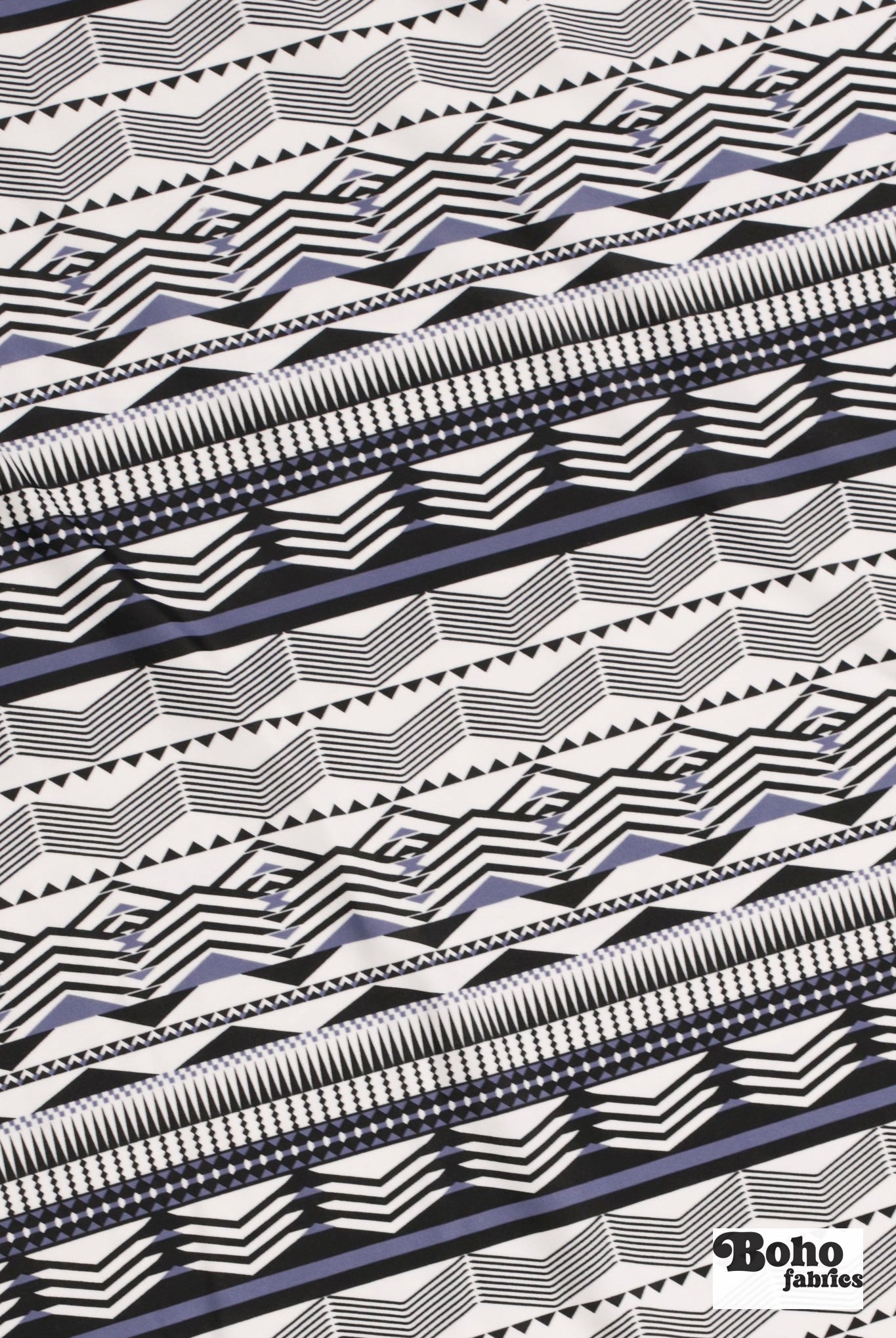 Blue Mesa, Printed Athletic Knit Fabric - Boho Fabrics - Athletic Knit Fabric