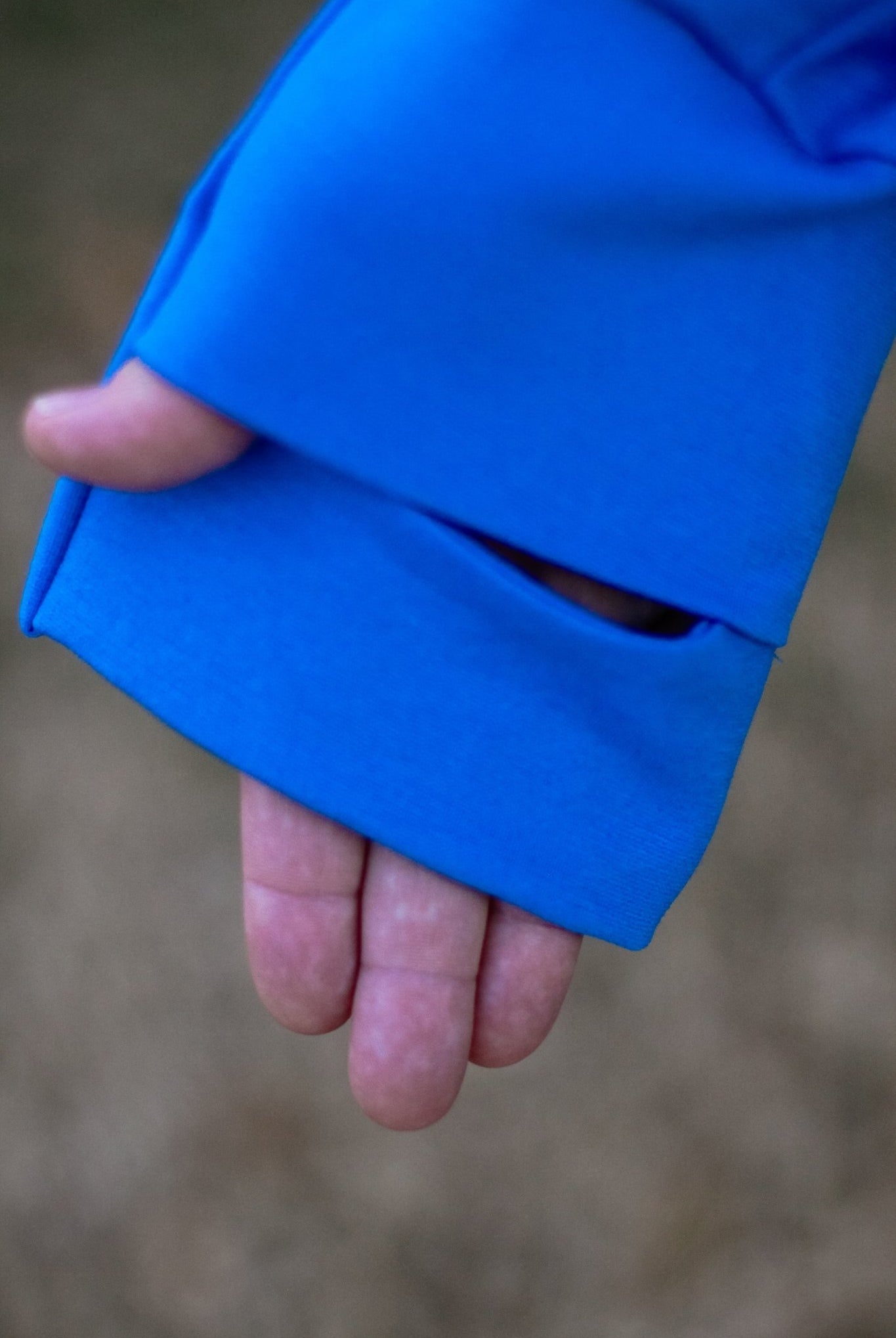 Blue, Solid Ponte Knit Fabric - Boho Fabrics - Ponte Solid, Knit Fabric