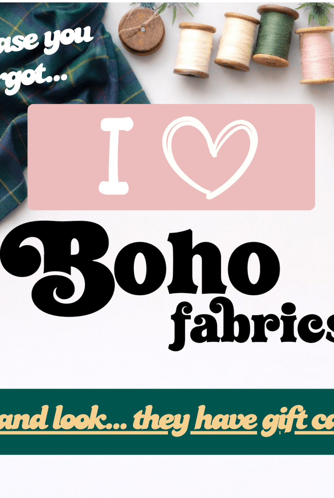 Boho Fabrics, Gift Card - Boho Fabrics - Appliques