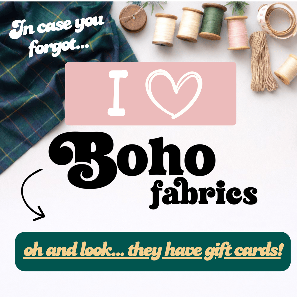 Boho Fabrics, Gift Card - Boho Fabrics - Appliques