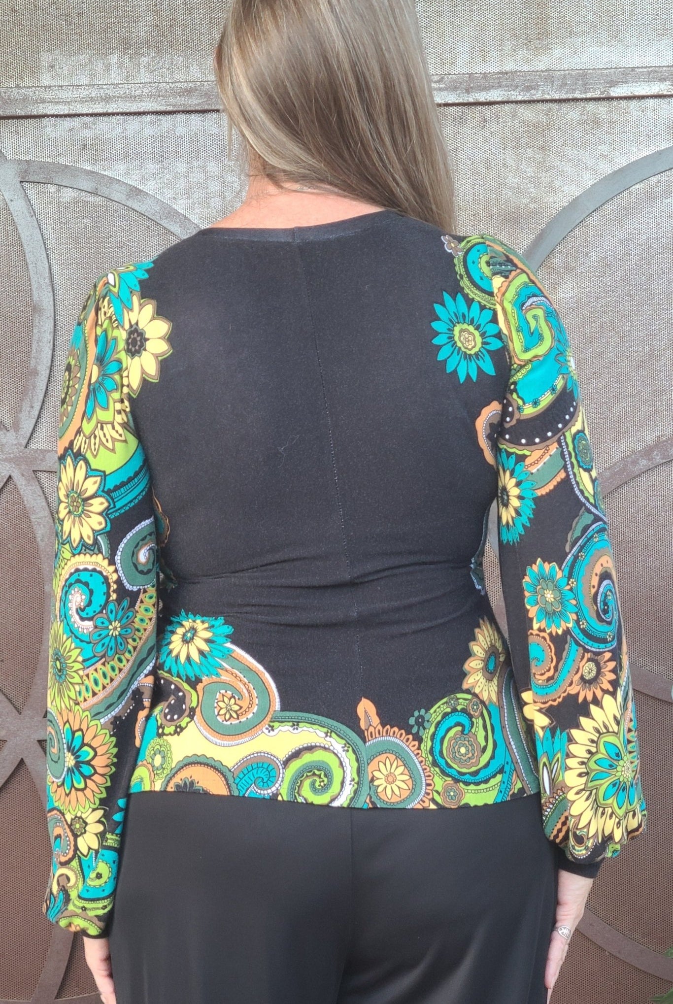 Boho Paisley, Printed Rayon Knit Fabric - Boho Fabrics - Rayon Jersey Prints, Knit Fabric