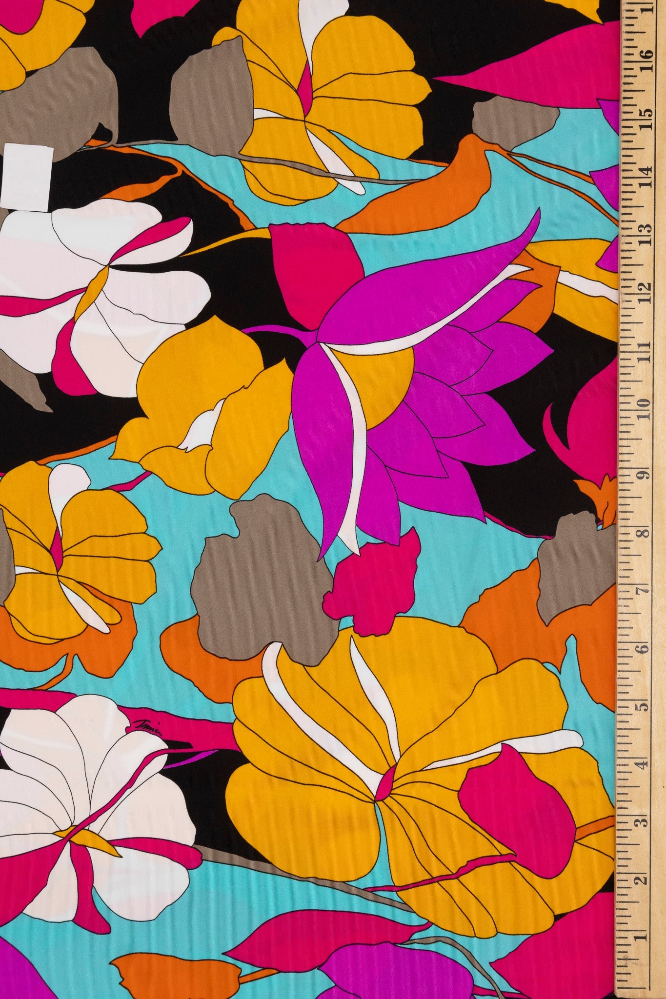 Boho Summer, Printed Athletic Knit Fabric - Boho Fabrics - Athletic Knit Fabric