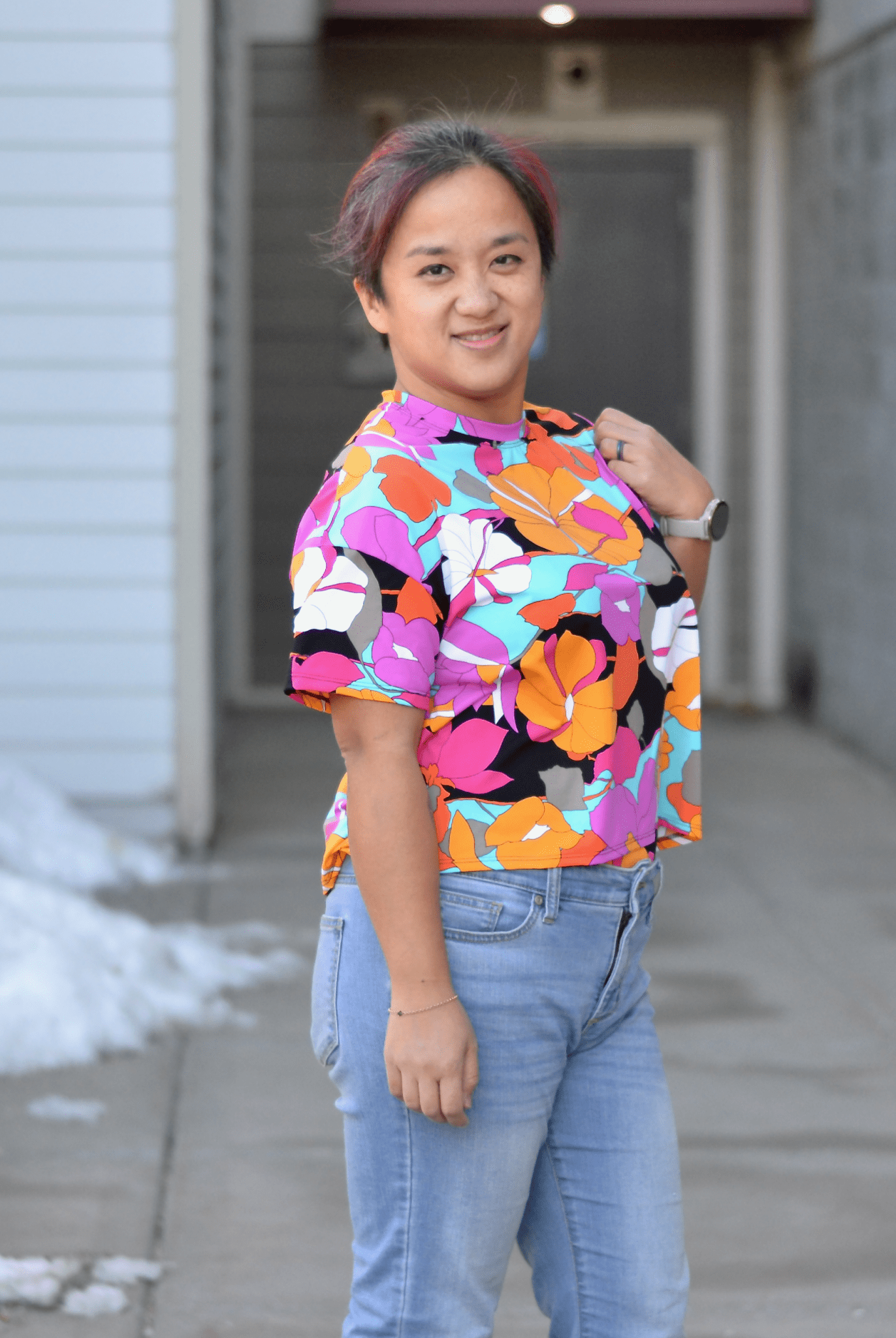 Boho Summer, Printed Athletic Knit Fabric - Boho Fabrics - Athletic Knit Fabric