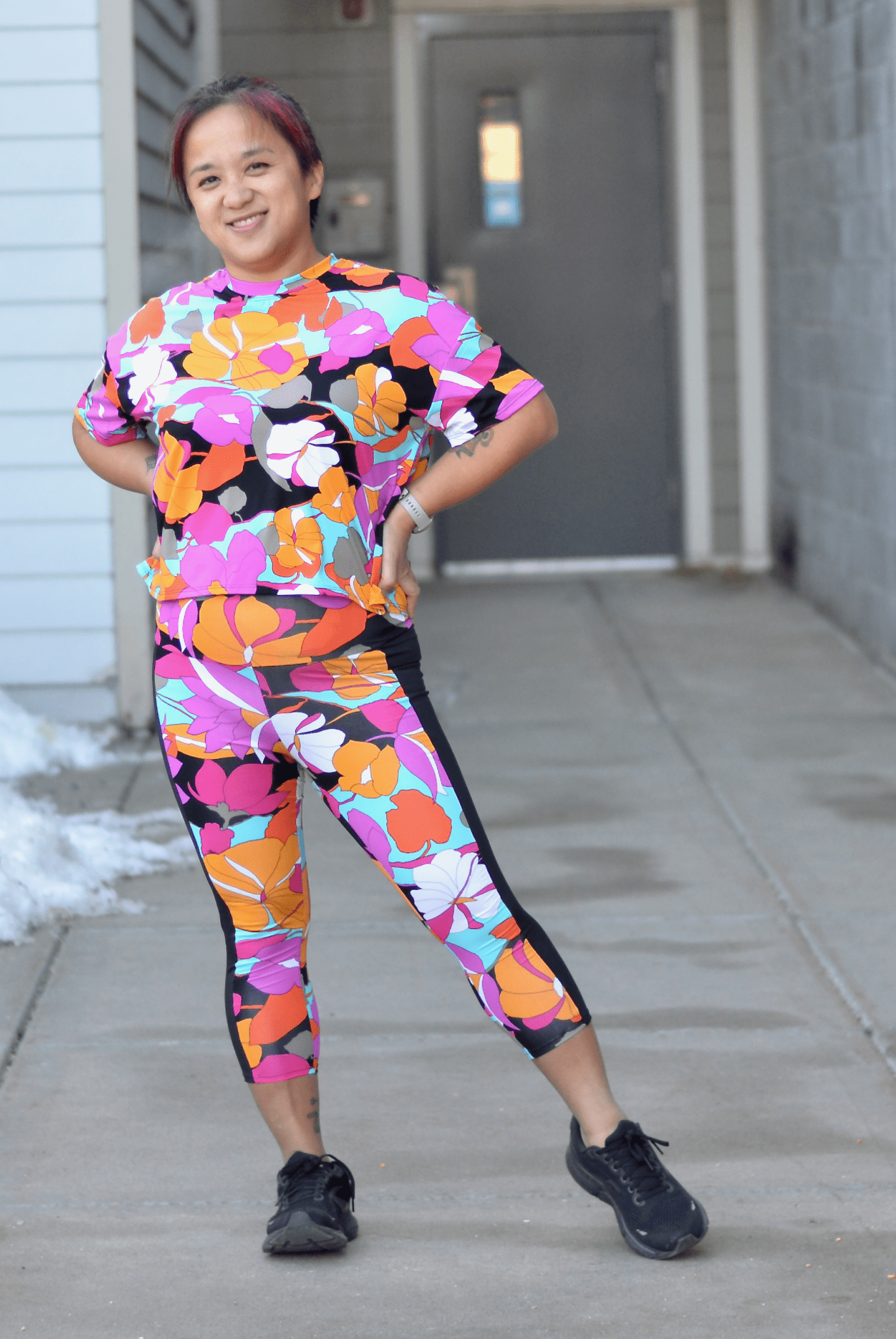 Boho Summer, Printed Athletic Knit Fabric - Boho Fabrics - Athletic Knit Fabric