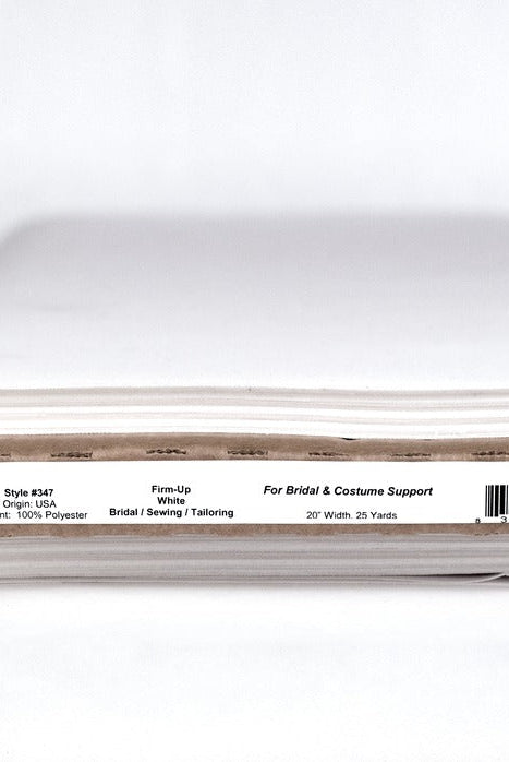 Bosal 347 Firm - Up, Sew - in Stabilizer. 20", Sold by the Yard - Boho Fabrics - Interfacing