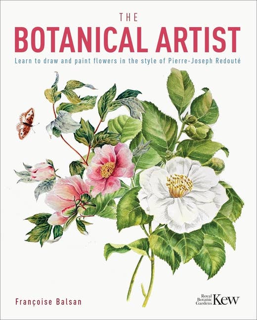 Botanical Artist: Draw And Paint Flowers Style Guide - Boho Fabrics - Books