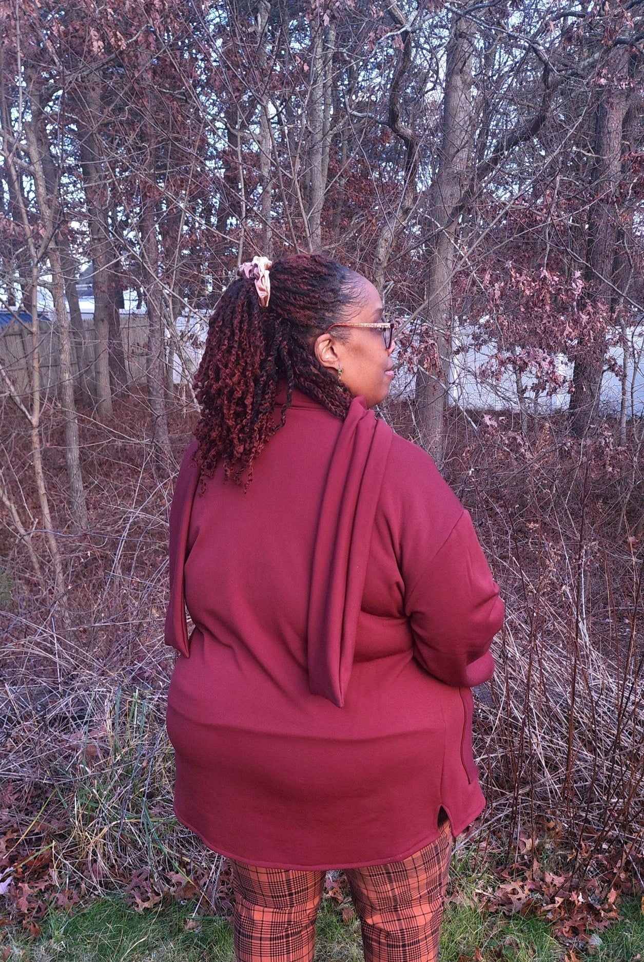Brick Red, Power Stretch Pro Fleece - Backed Performance Fabric. 2nds - Boho Fabrics - Performance Fabrics