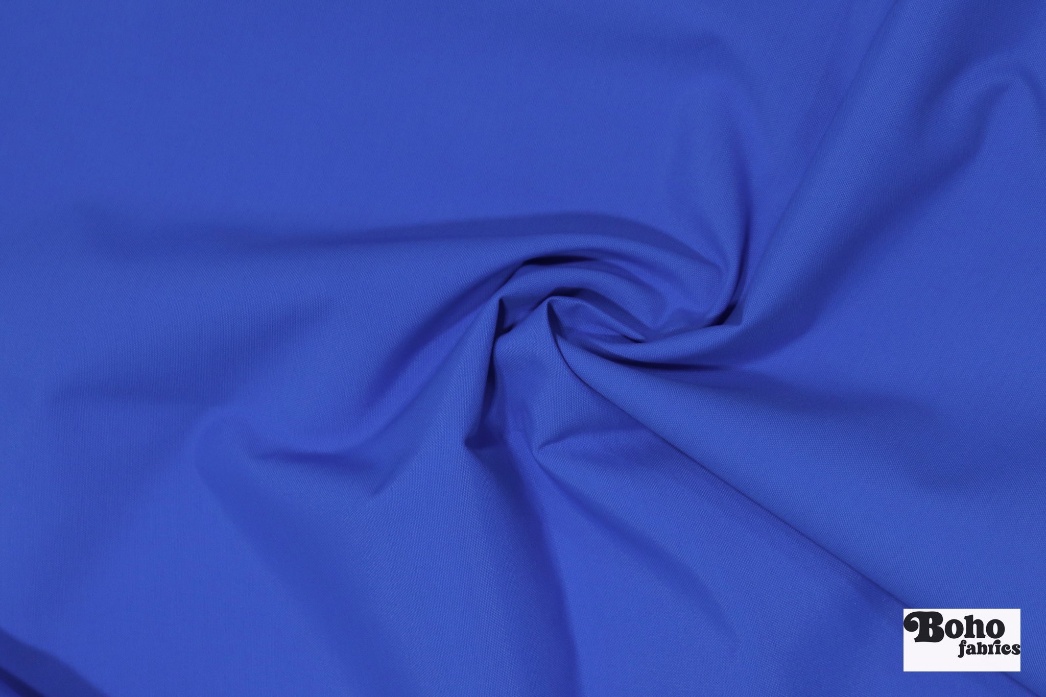 Bright Blue Midweight Cordura Nylon Fabric — Water - Resistant Designer Deadstock - Boho Fabrics - Performance Fabric, Woven