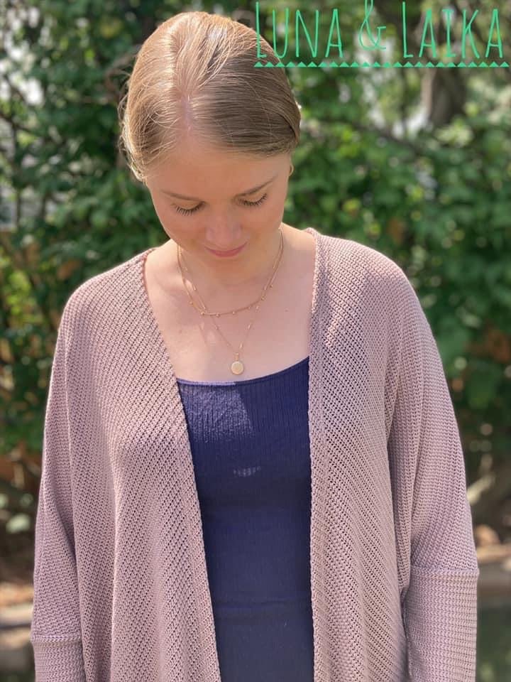 Brioche Stitches in Taupe, Sweater Knit. SWTR-215-BRN - Boho Fabrics