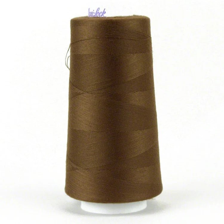 Brown – 3,000 yd Maxi - Lock Polyester Serger Thread - Boho Fabrics - Thread