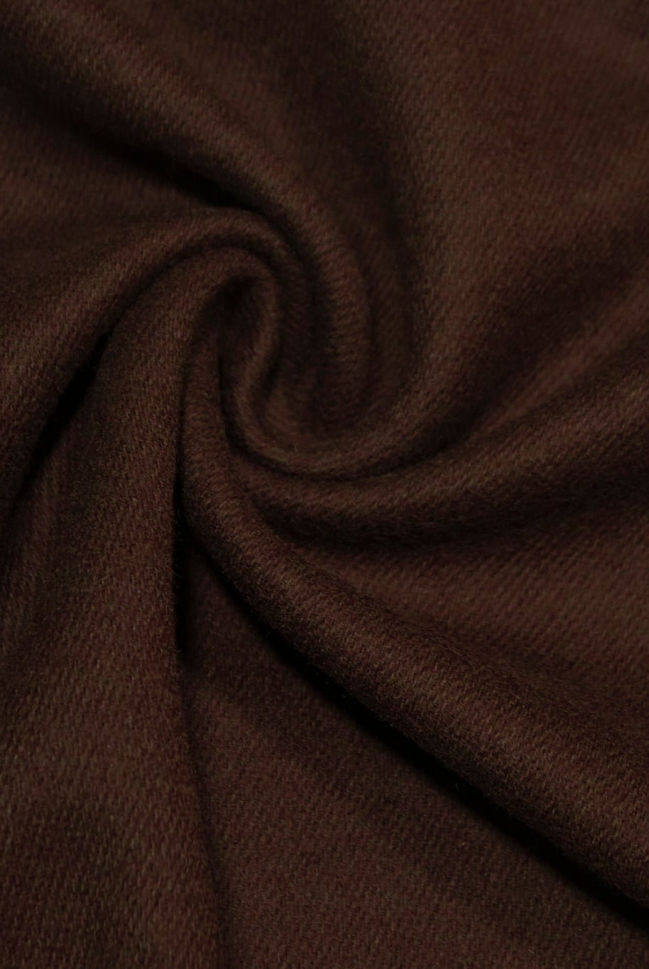 Brown Bear, Twill Italian Wool Coating Fabric - Boho Fabrics - Wool Coating, Woven