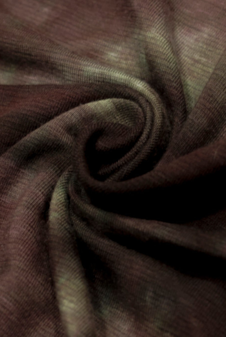 Brown Ice Dyed Jersey Knit Fabric - Boho Fabrics - Jersey Knit Printed Fabric