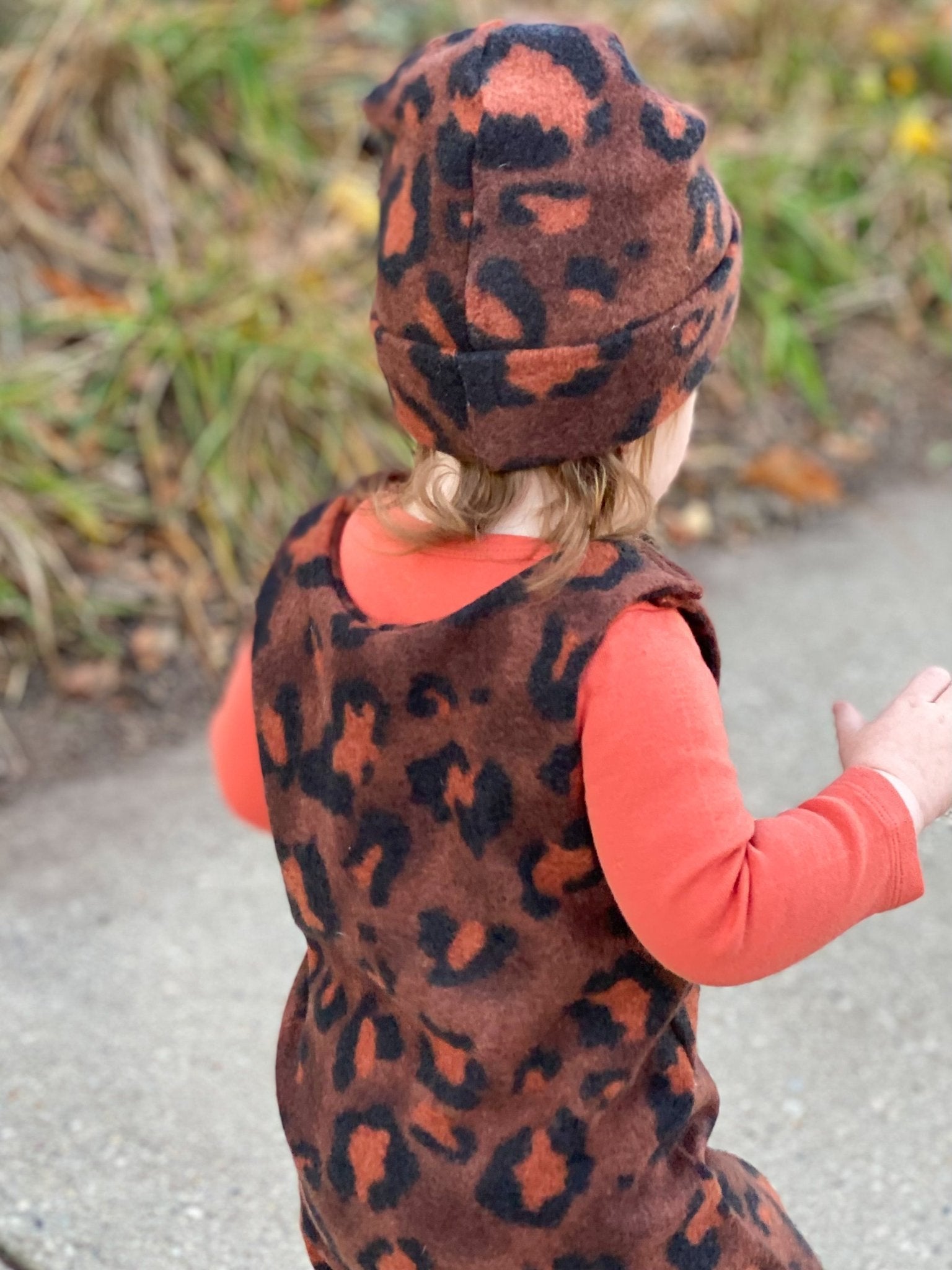 Brown Leopard, Printed Brushed Sweater Knit Fabric - Boho Fabrics - Sweater Prints, Knit Fabric