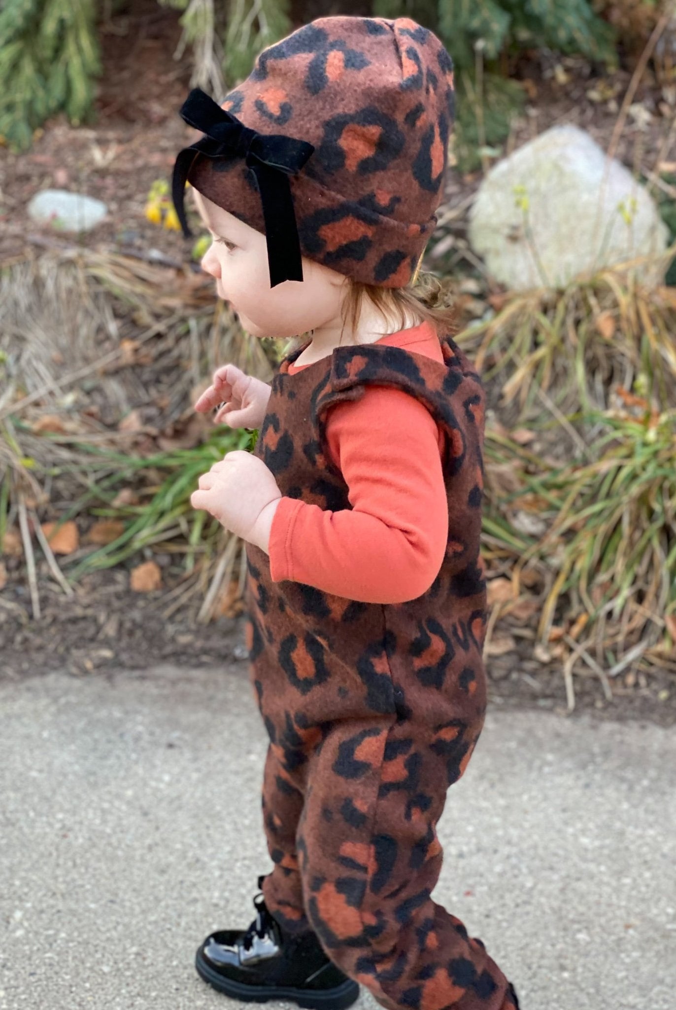 Brown Leopard, Printed Brushed Sweater Knit Fabric - Boho Fabrics - Sweater Prints, Knit Fabric