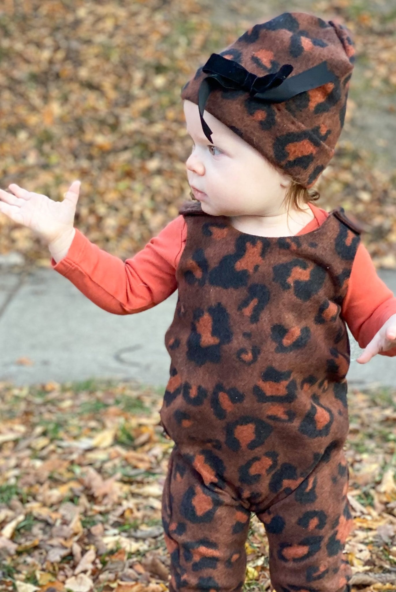 Brown Leopard, Printed Brushed Sweater Knit Fabric - Boho Fabrics - Sweater Prints, Knit Fabric
