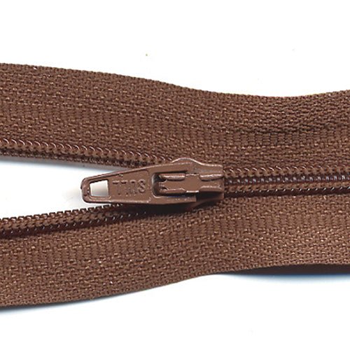Brown, Sullivans Make - A - Zipper Kit, 5.5 Yards - 12 Zipper Pulls - Boho Fabrics - Zippers