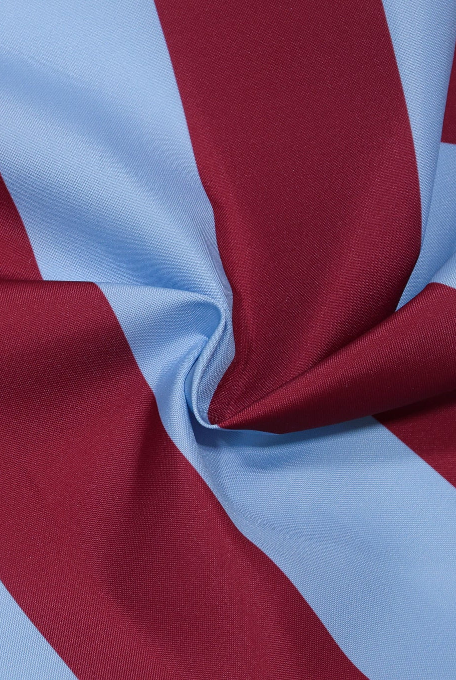 Burgundy & Blue, 3" Wide Striped Canvas Woven Fabric - Boho Fabrics - Canvas Fabric