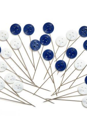 Button Head Pins - Boho Fabrics - Pins