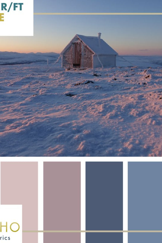 "Cabin Pastels" Sweater/FT Knit Palette Bundle - Boho Fabrics