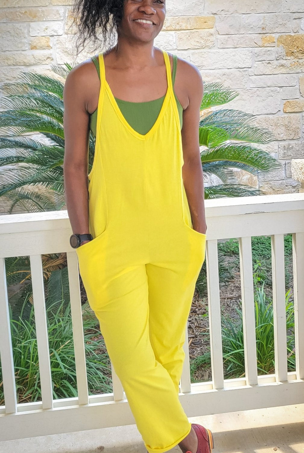Canary Yellow, Cotton Jersey Knit Fabric - Boho Fabrics - Cotton Spandex Solid Fabric