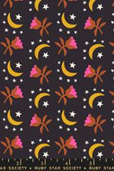 Catnap in Black by Alexia Abegg for Ruby Star Society – 100% Cotton Fabric – RS4133 16 - Boho Fabrics - Quilting Cotton, Woven