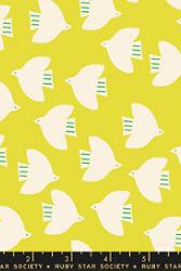 Catnap in Citron by Alexia Abegg for Ruby Star Society – 100% Cotton Fabric – RS4135 12 - Boho Fabrics - Quilting Cotton, Woven