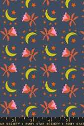 Catnap in Smoke by Alexia Abegg for Ruby Star Society – 100% Cotton Fabric – RS4133 15 - Boho Fabrics - Quilting Cotton, Woven