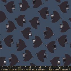 Catnap in Smoke by Alexia Abegg for Ruby Star Society – 100% Cotton Fabric – RS4135 14 - Boho Fabrics - Quilting Cotton, Woven
